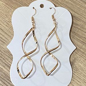 Golden Twist Earrings
